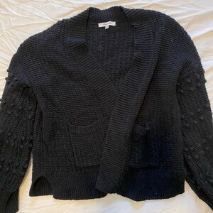 Madewell Black Textured Cardigan